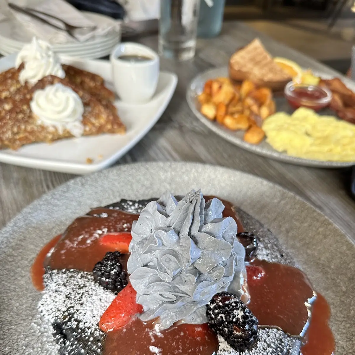 Basalt Charcoal Buttermilk Pancakes