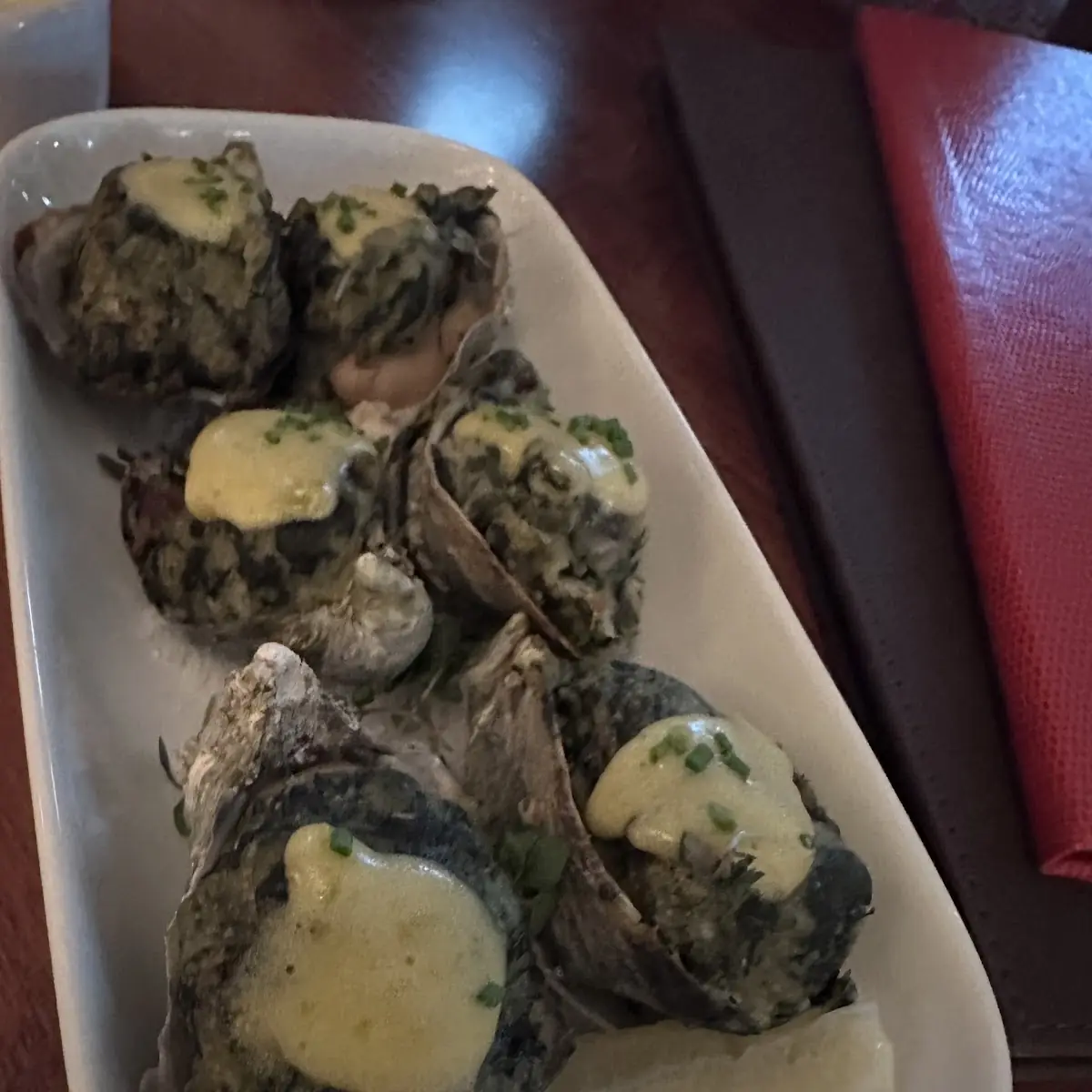 Oysters Rockefeller