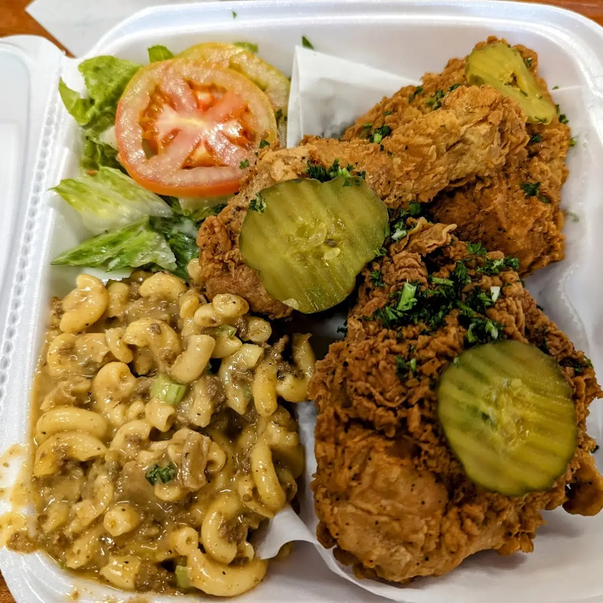 Fried Chicken and Jambalaya