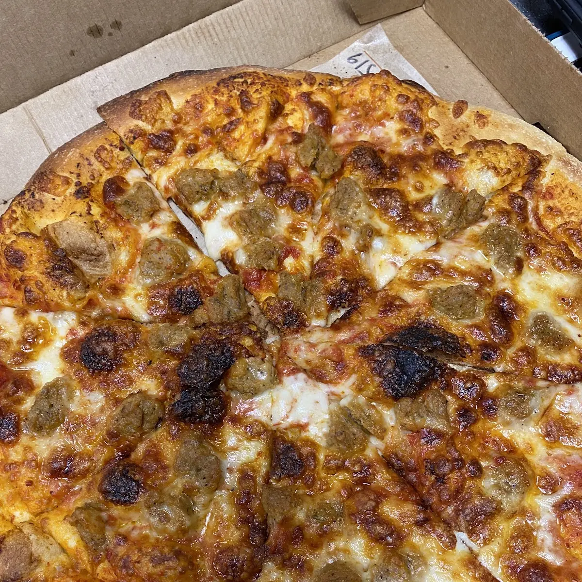 Sausage Pizza