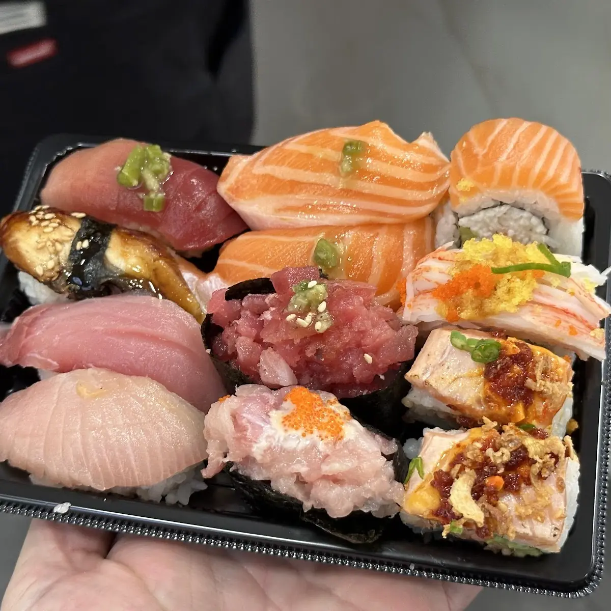 Assorted Sushi and Sashimi Platter