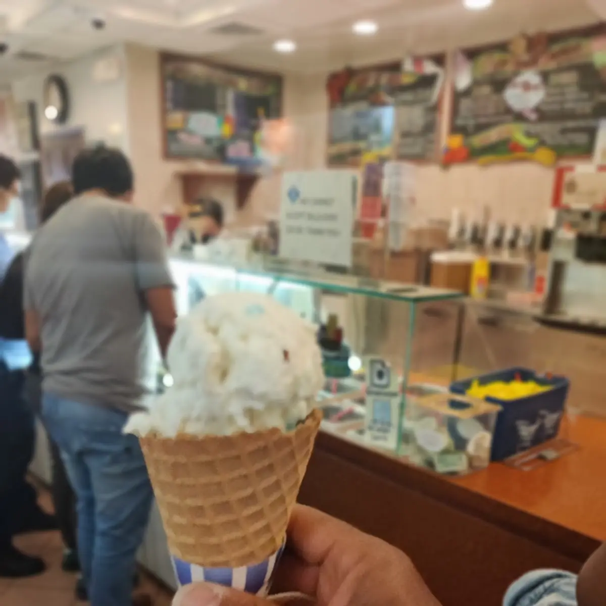 Coffee Ice Cream Cone