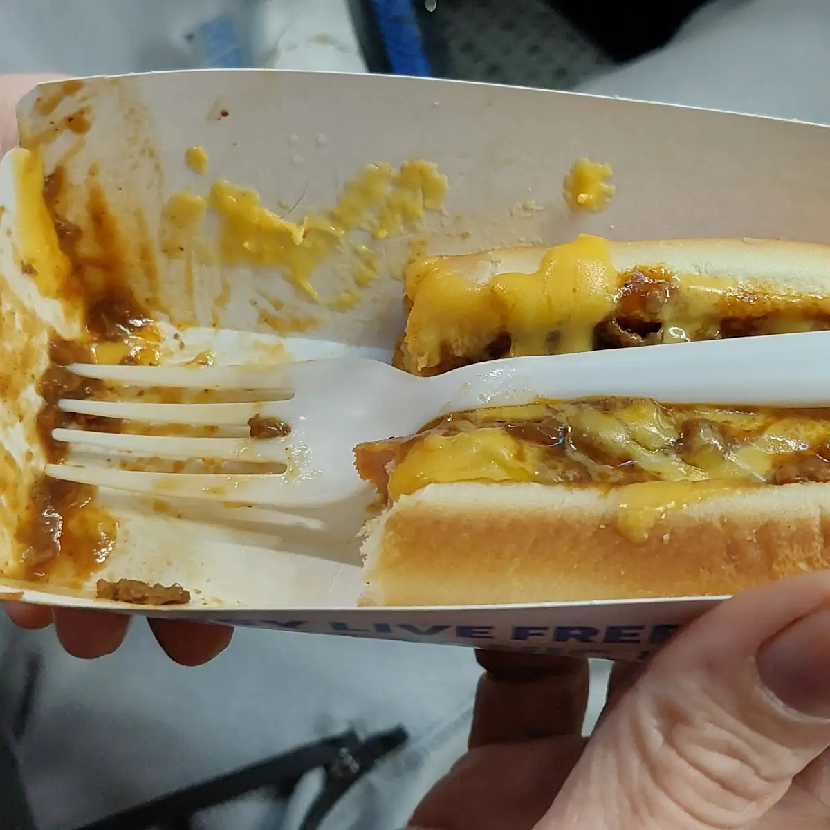 Chili Cheese Dog with Eyelash