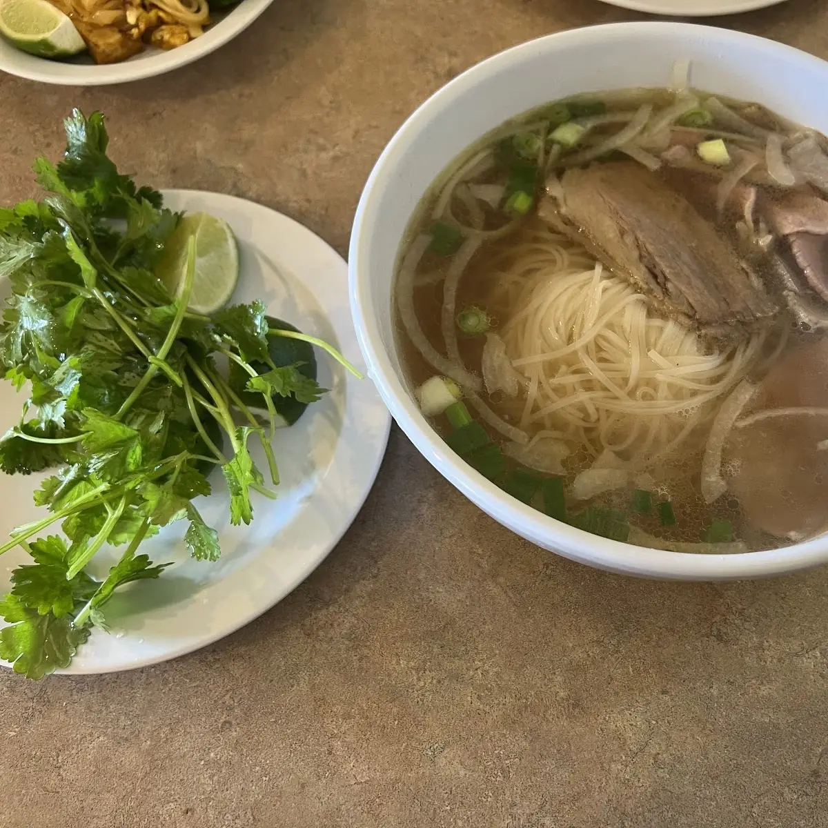 Brisket Pho Noodle Soup