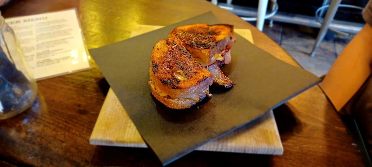 Grilled Cheese Sandwich, Roof Hound Brewing Co.