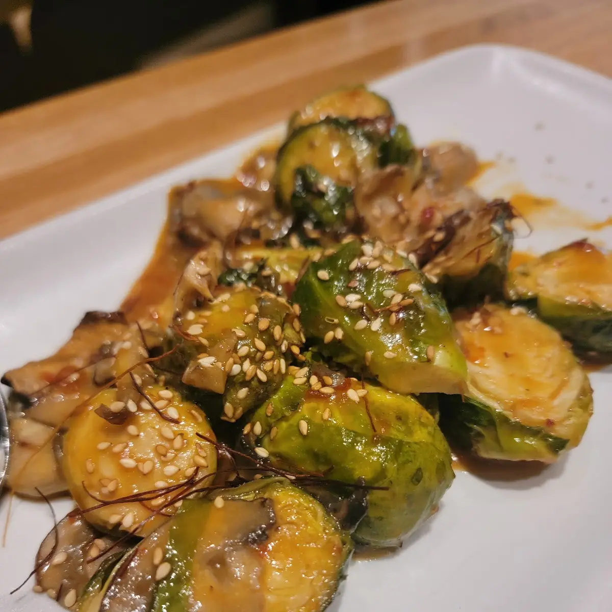 Roasted Brussels Sprouts V GF