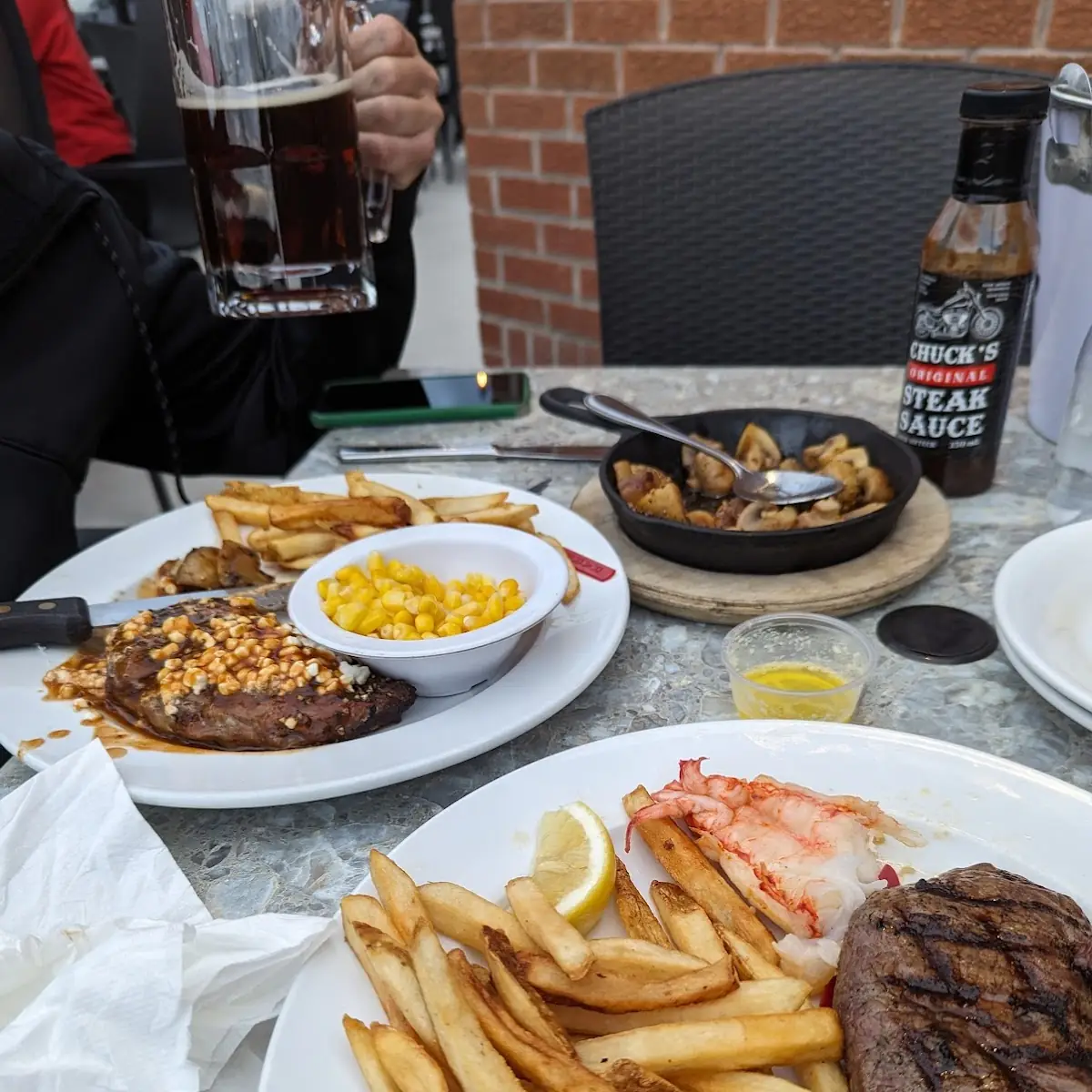 Lobster Tail, Chuck's Roadhouse Bar and Grill