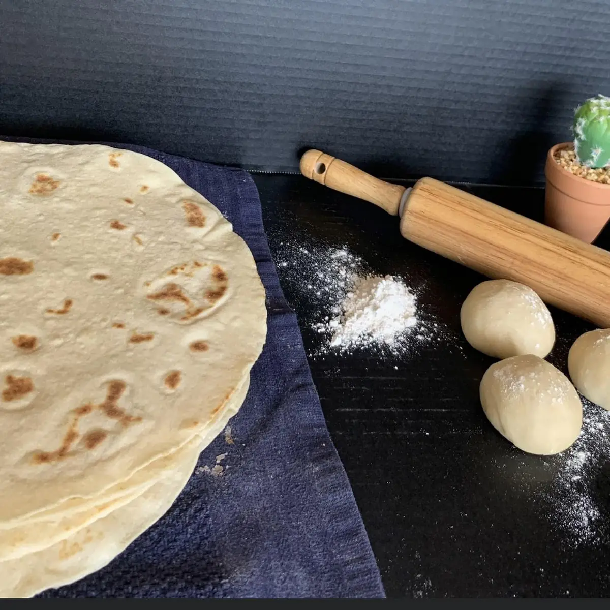 Hand-Made Flour Tortillas