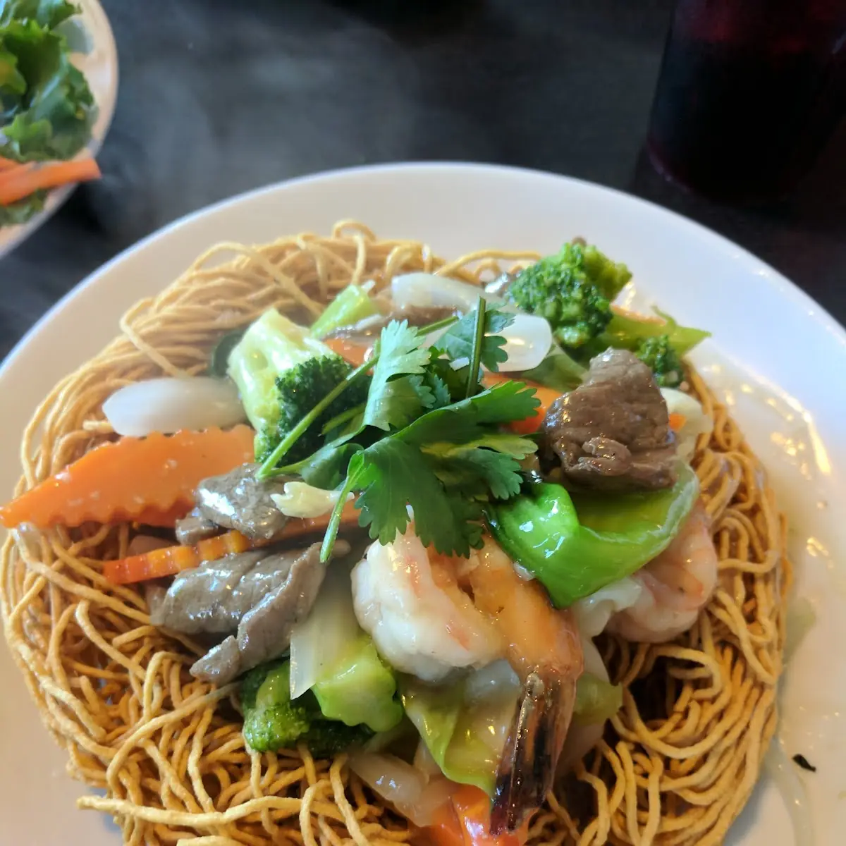 Crispy Stir Fried Rice Noodles