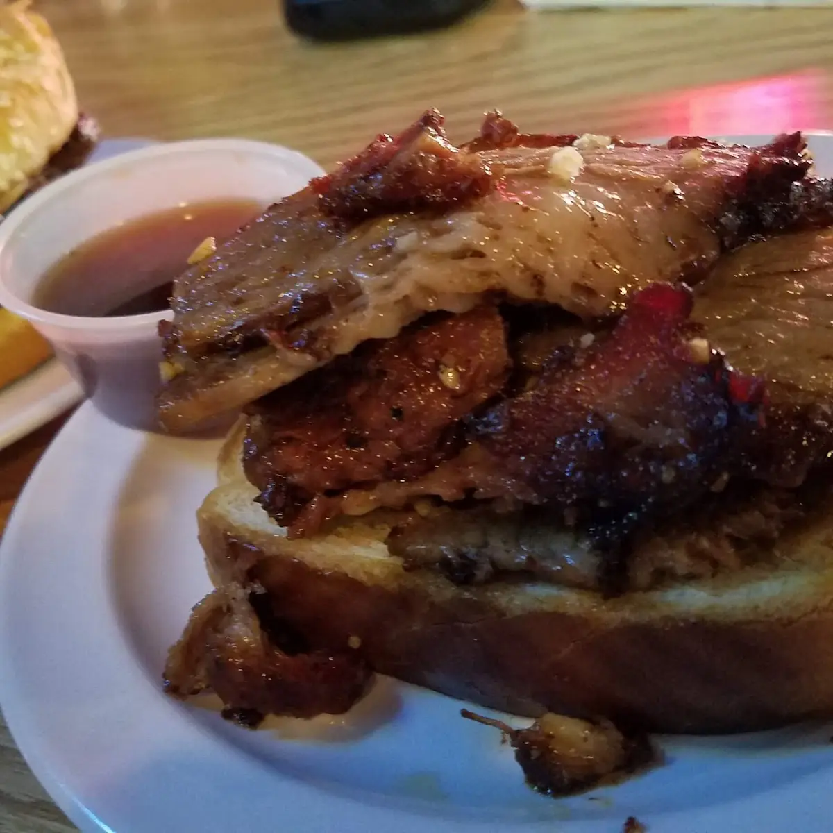 Open Face Brisket