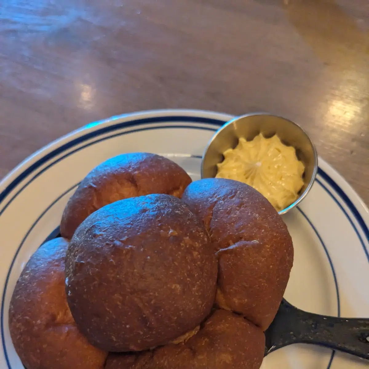 Baked Rolls with Old Bay Butter