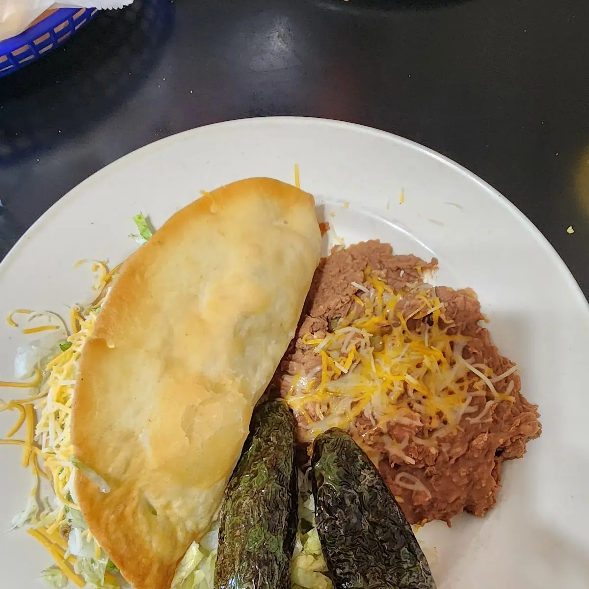 Fried Flour Beef Taco