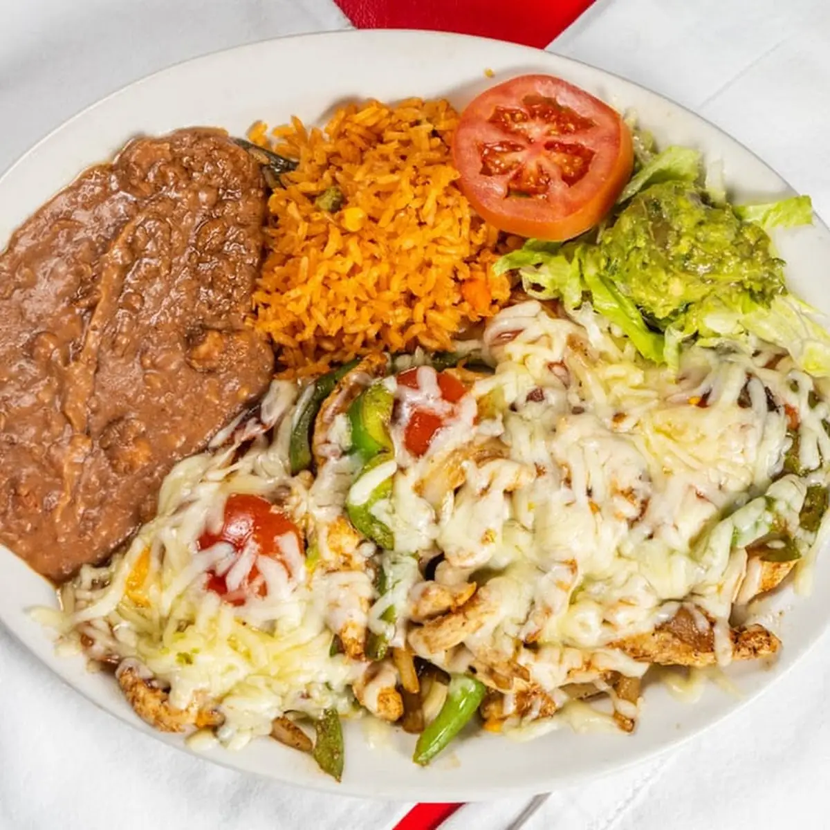 Rice & Refried Beans