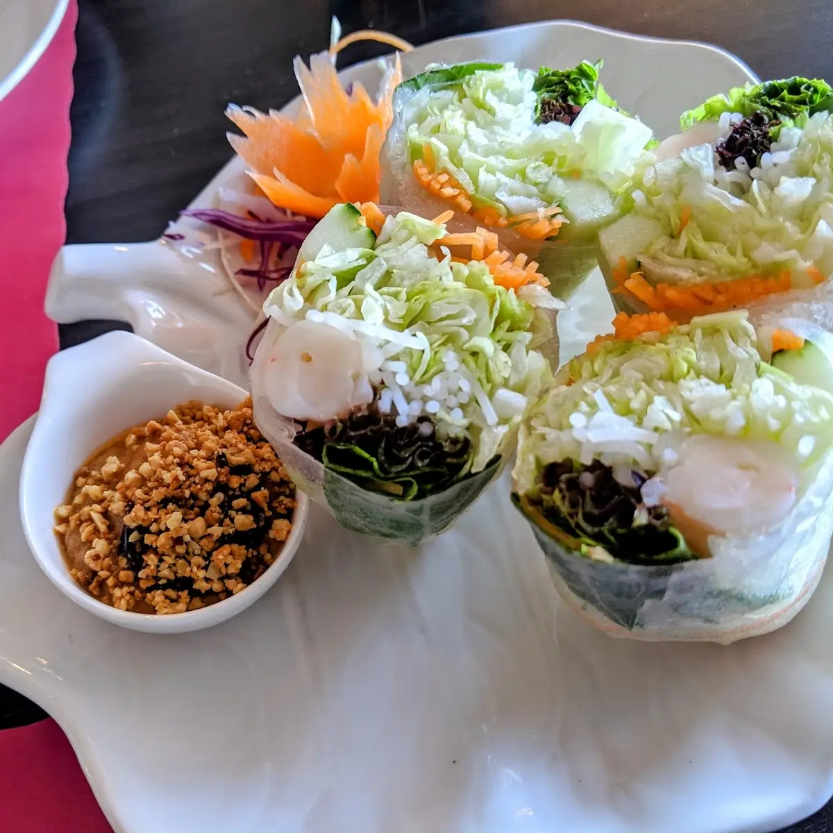 Fresh Spring Rolls with Shrimp