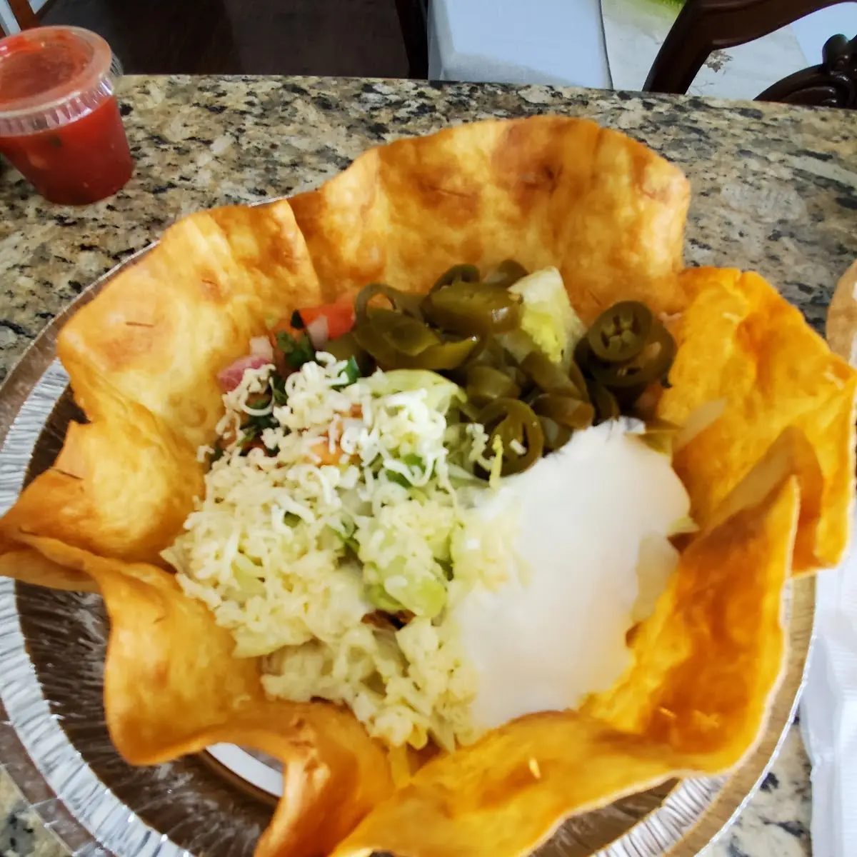 Chicken Taco Salad