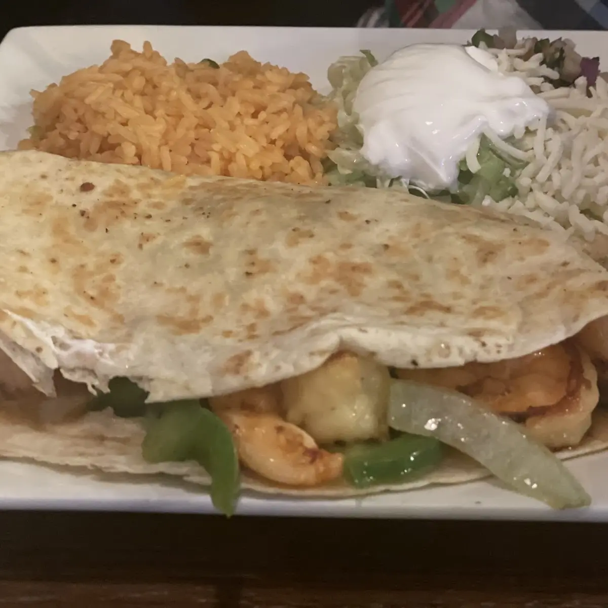 Shrimp Quesadilla