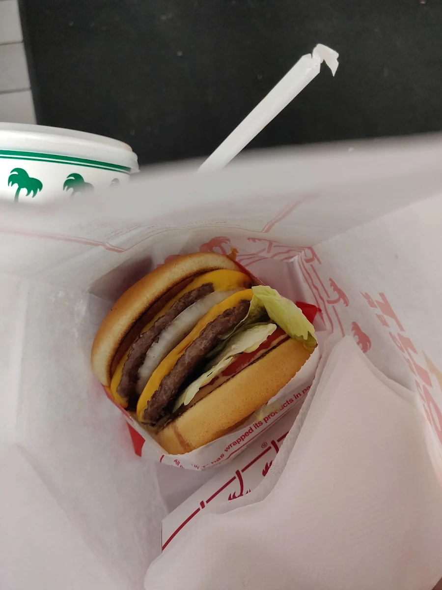 Double Cheeseburger and Fries