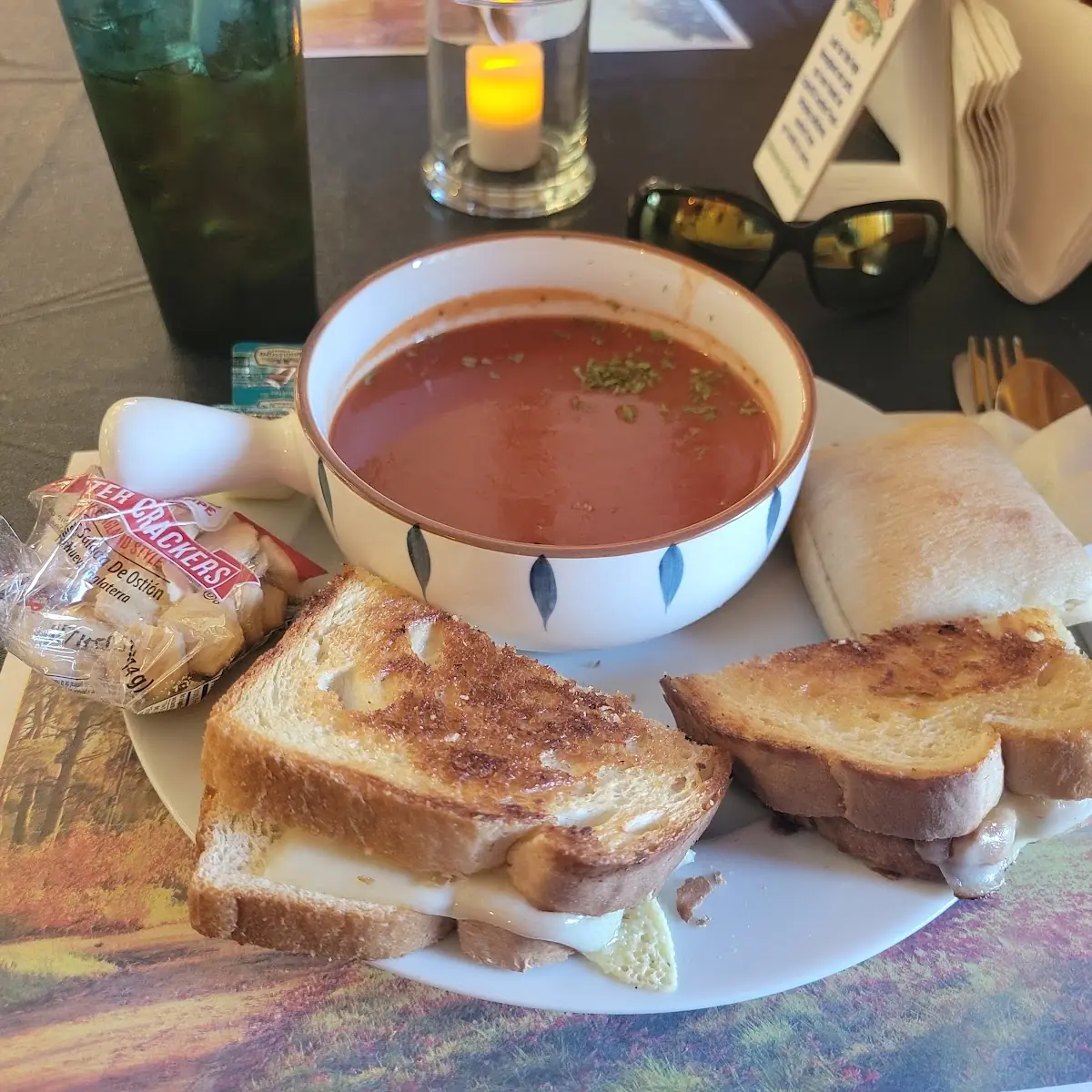 Grilled Cheese & Tomato Soup