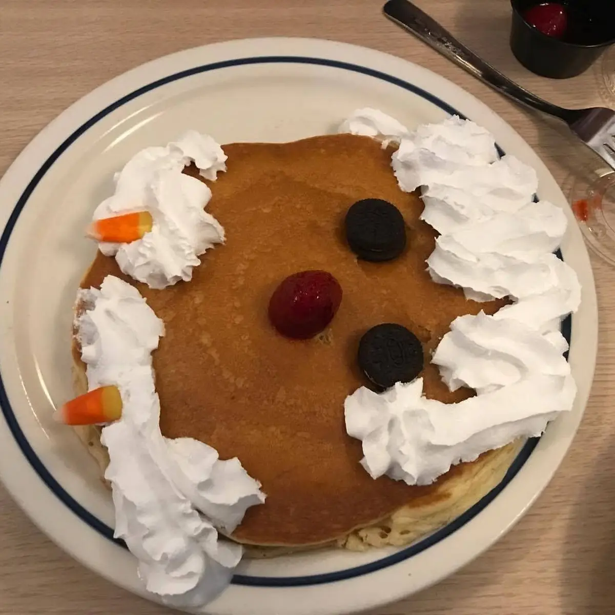 Scary Face Pancake Combo