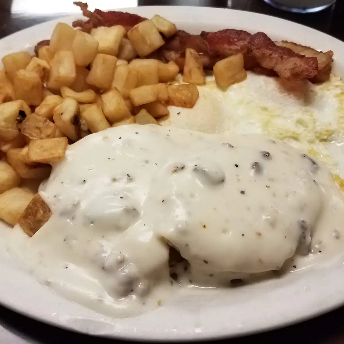 Sausage Gravy and Eggs