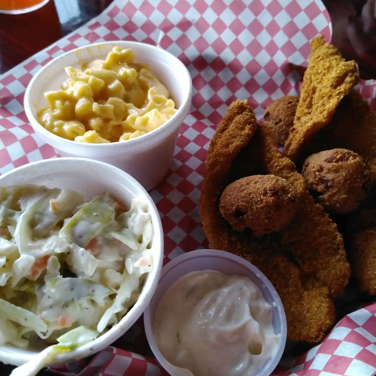 Cole Slaw and Mac & Cheese