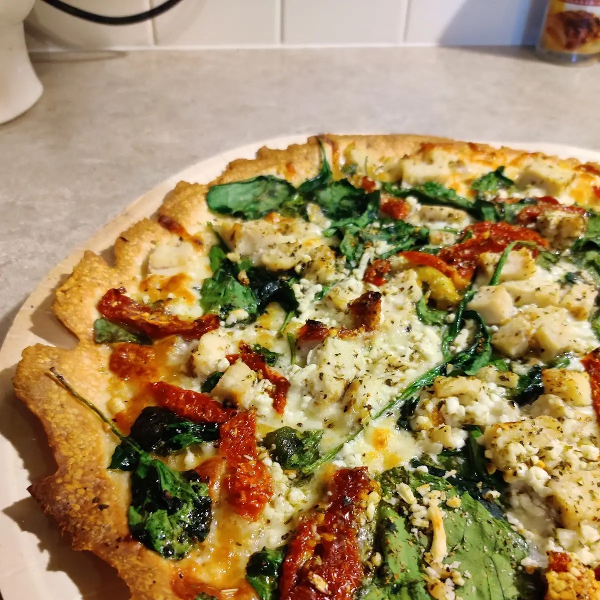 Chicken Mediterranean Pizza