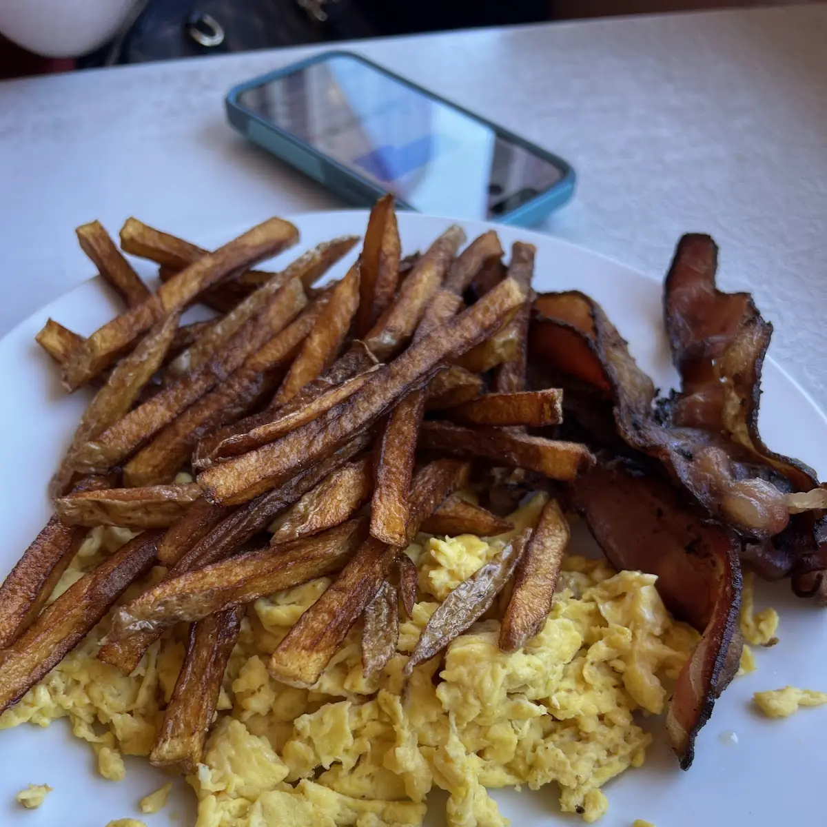 Eggs Bacon and Fries