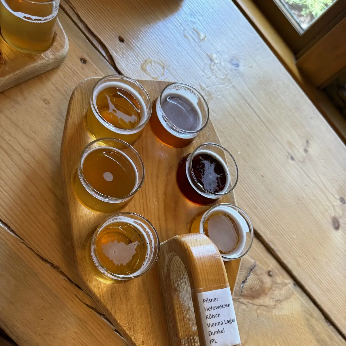 Six Beer Flight