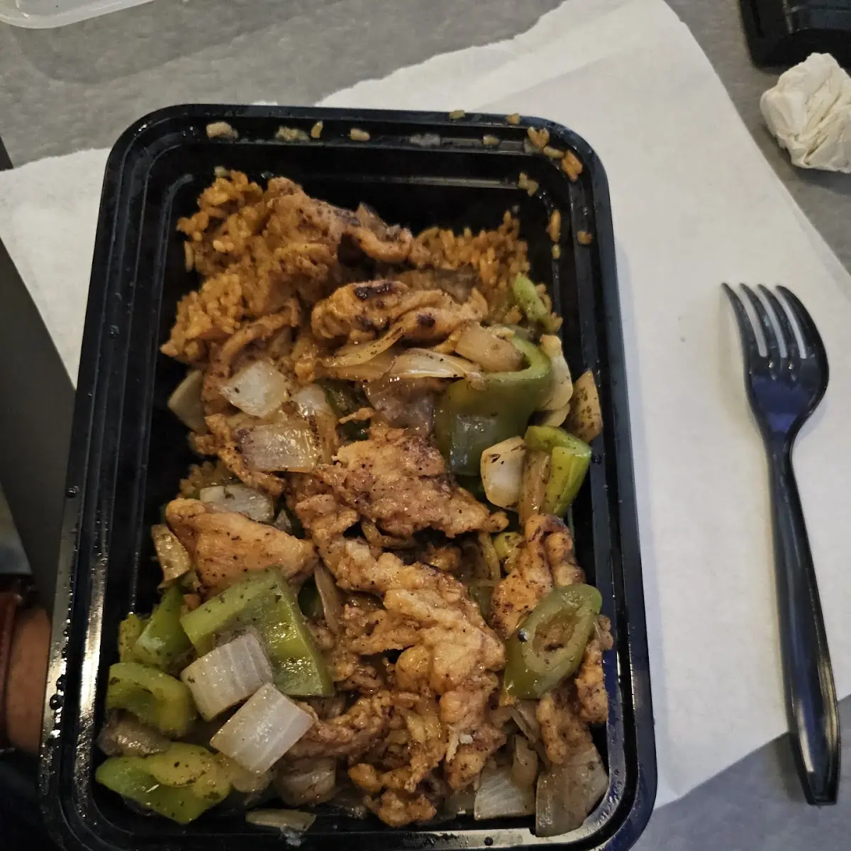 Black Pepper Chicken