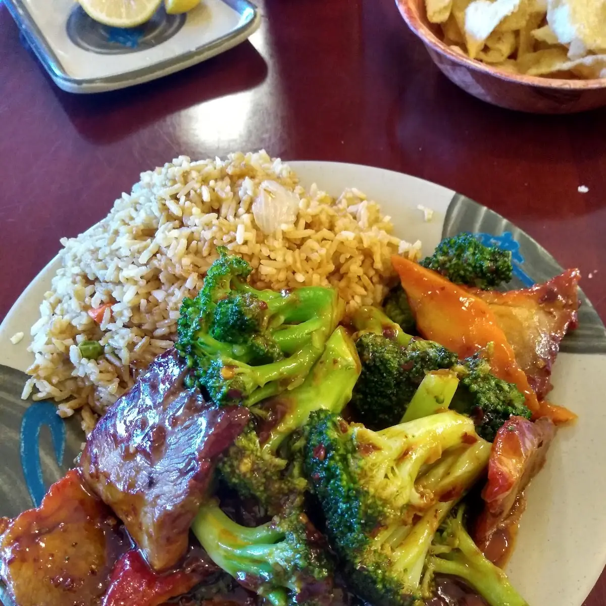 Roast Pork with Broccoli