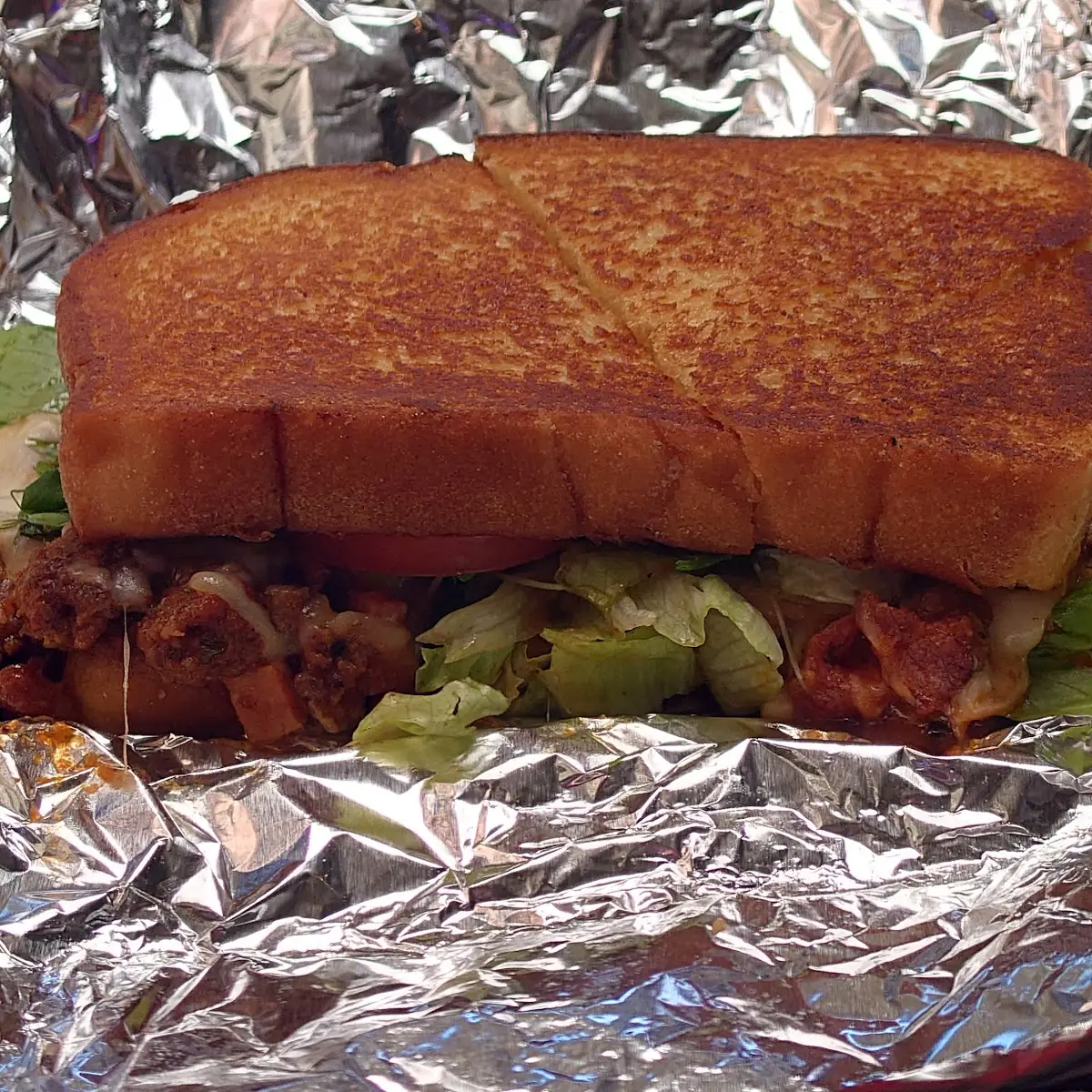 Ultimate Meat Lover's Pizza Sandwich