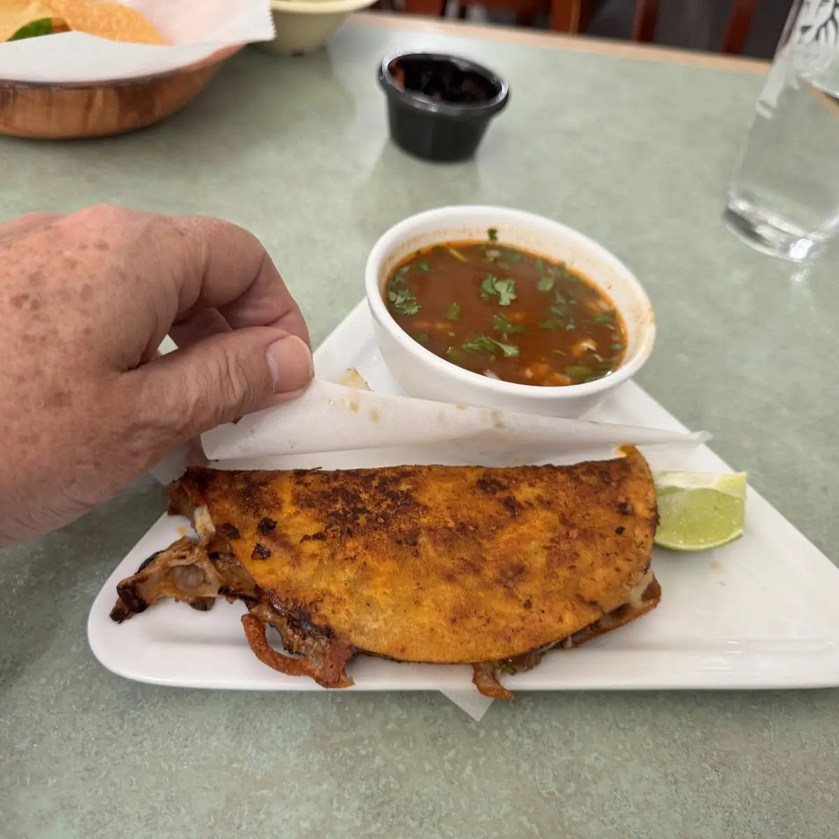 Quesa Birria Tacos