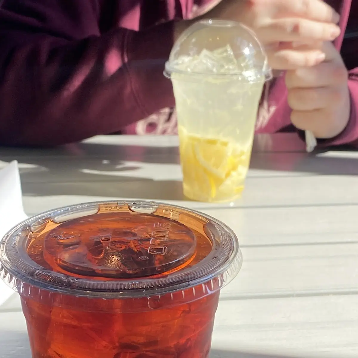 Iced Peach Tea