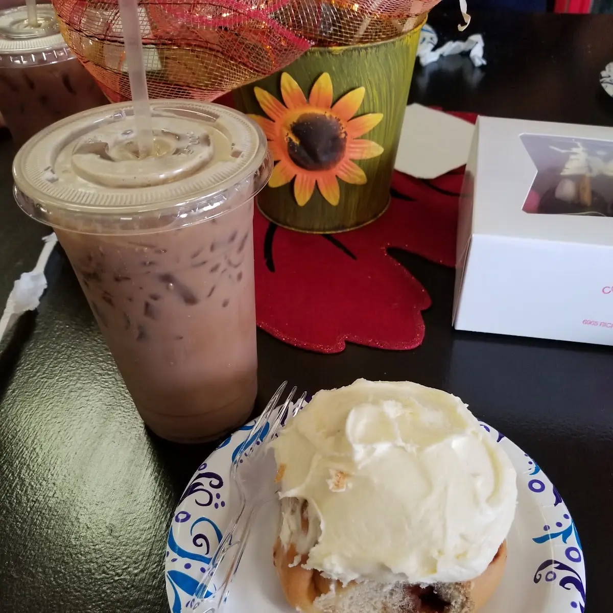 Biggie Iced Maddie and Cinnamon Roll