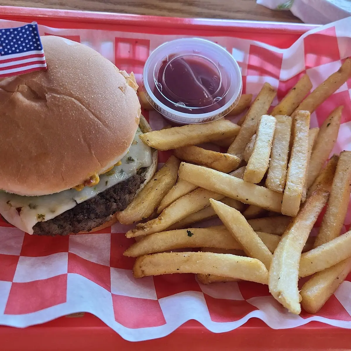 Fried bologna sandwich combo