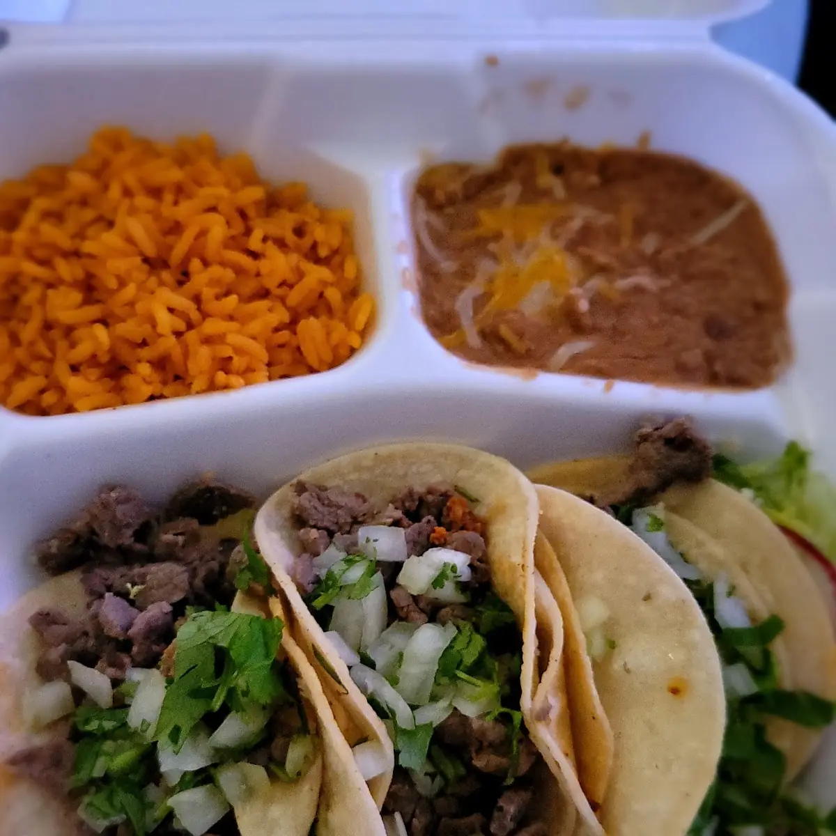 Tacos Carne Asada Combo