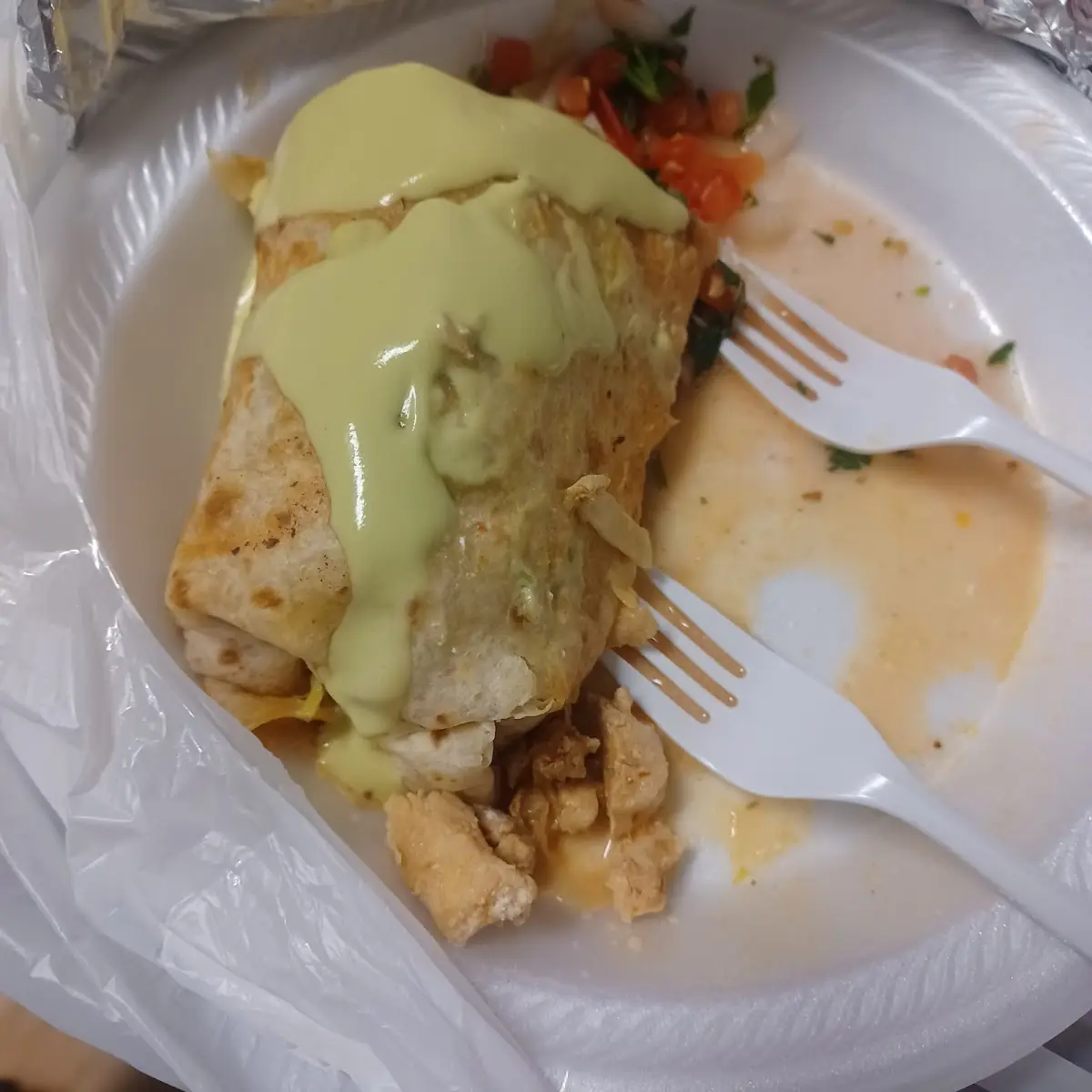 Chicken Burrito