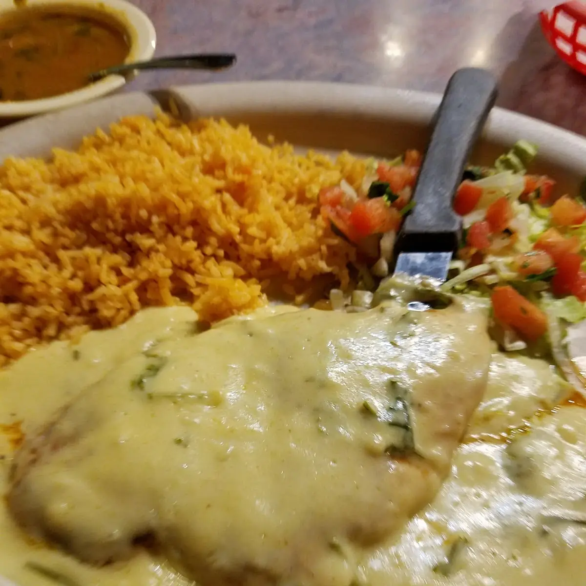 Sour Cream Enchiladas