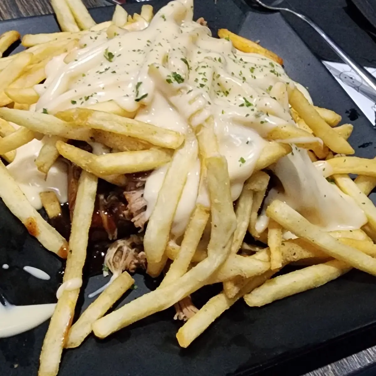 BBQ Pulled Pork Horseshoe
