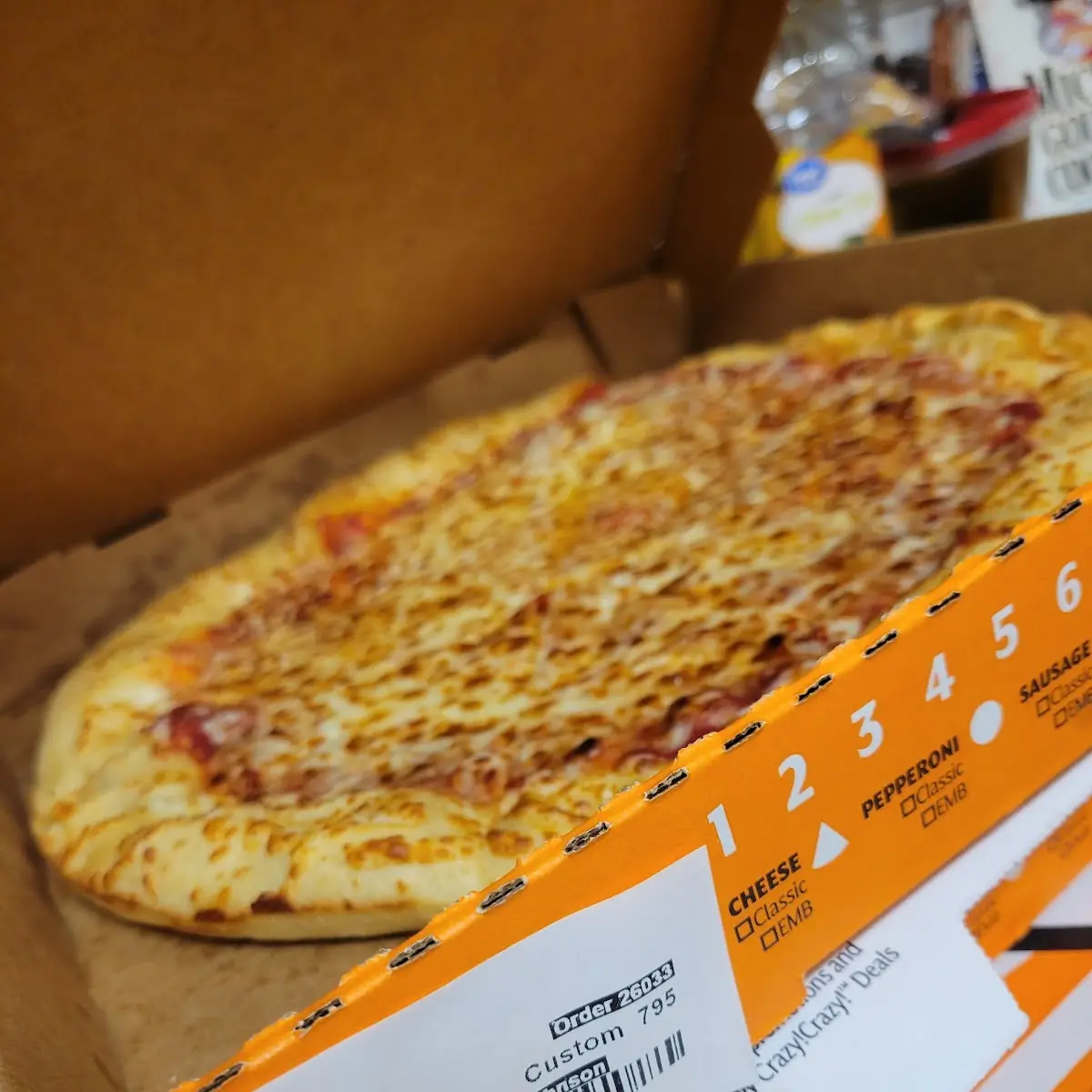 Supreme Pizza Nope Cheese