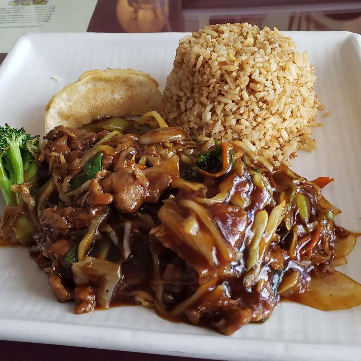 Spicy Three Beef Chicken & Shrimp