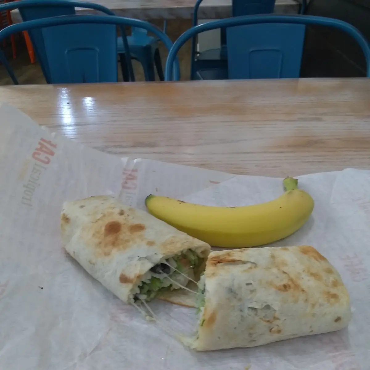 Hummus Veggie Wrap