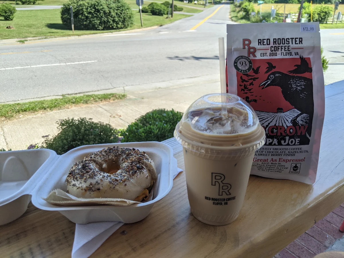 Bagel Iced Latte