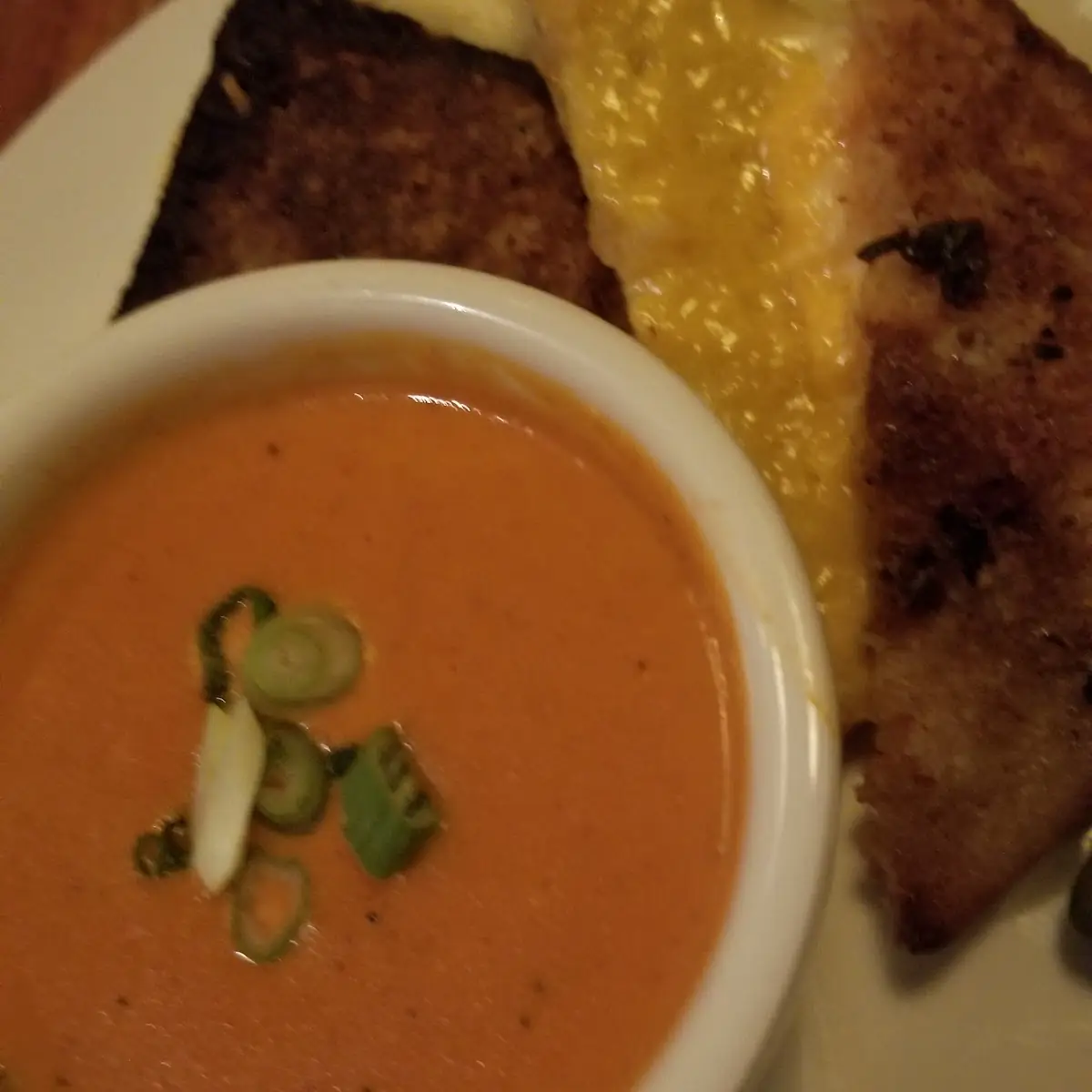 Grilled Cheese with Tomato Bisque