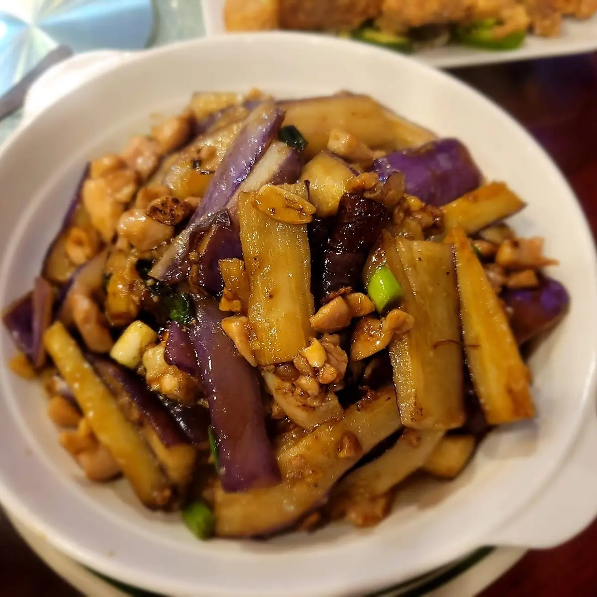 Chicken Salted Fish & Eggplant