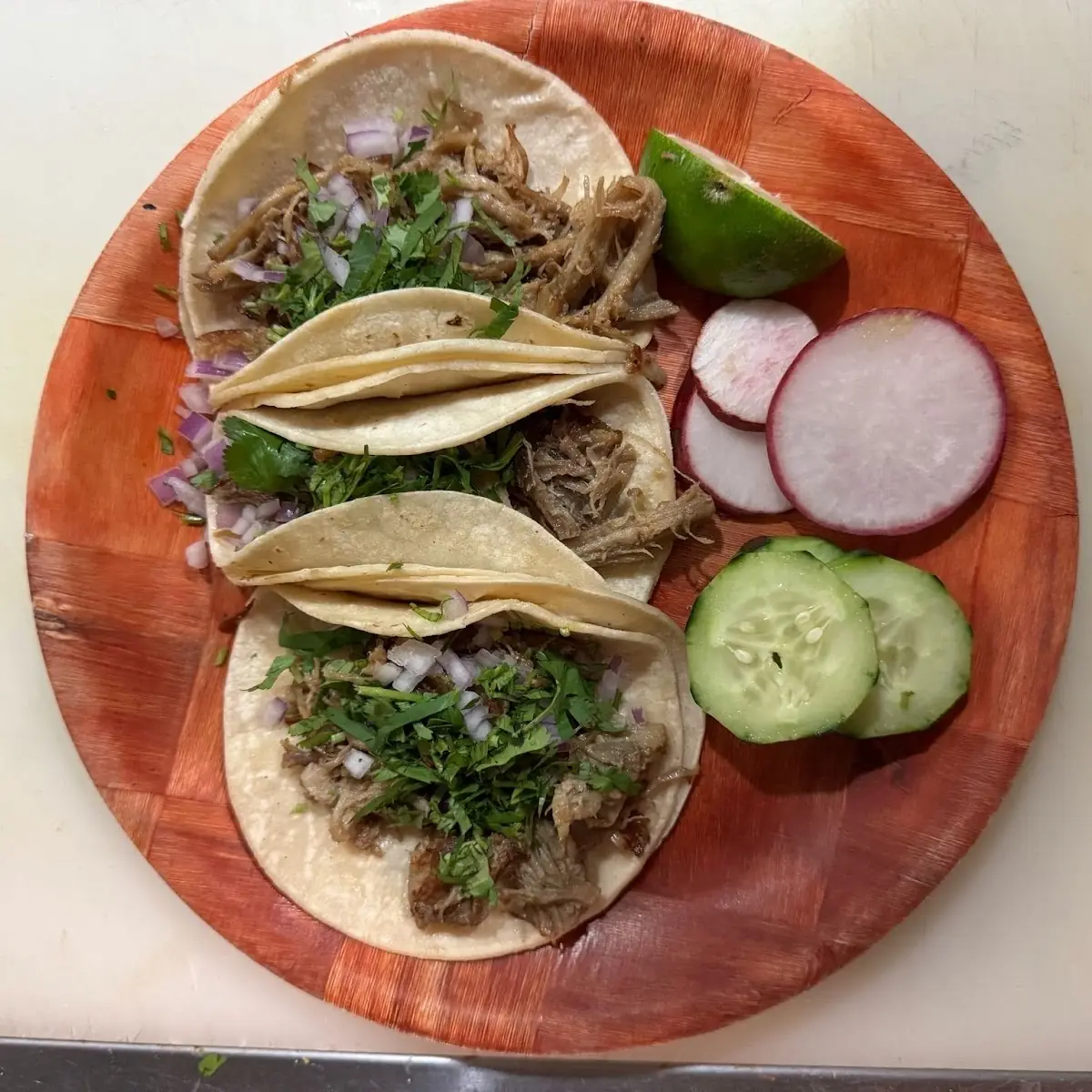3 Tacos Lengua Tongue Tacos