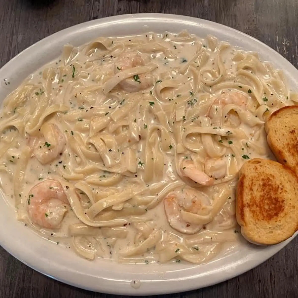 Shrimp Alfredo