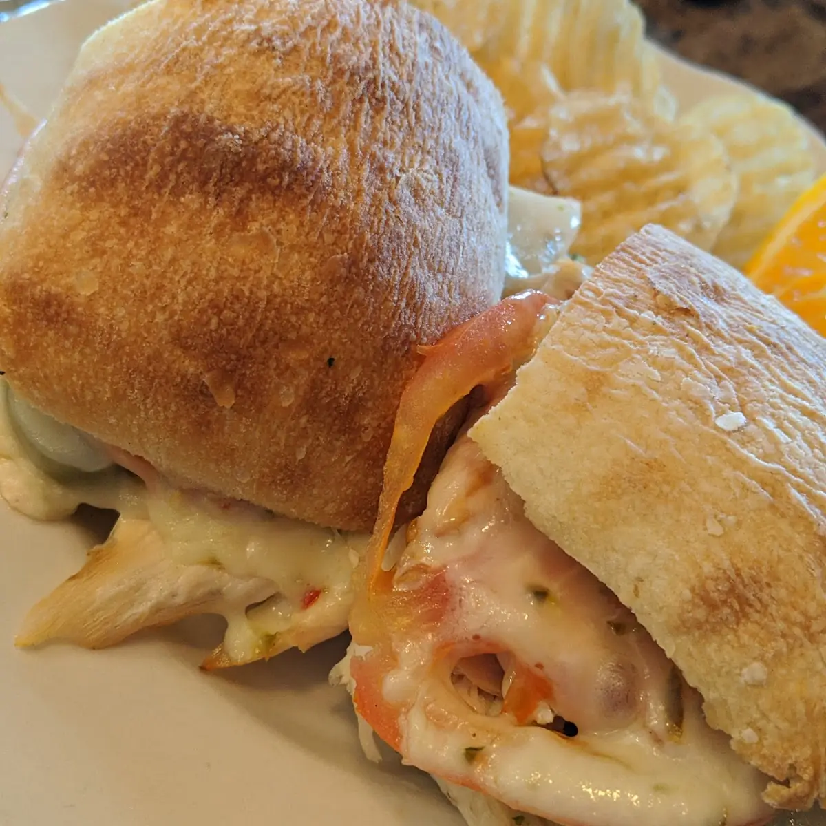 Chicken Pesto Sandwich