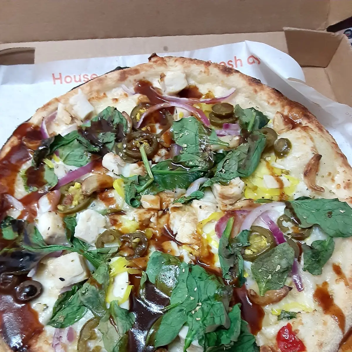 BBQ Chicken Pizza