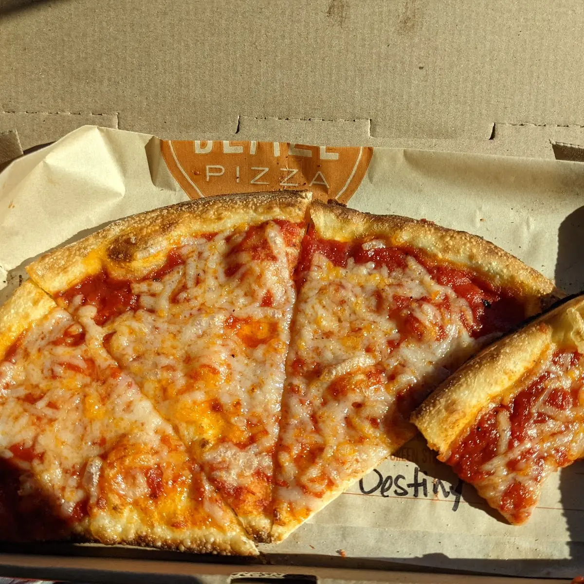 Red Sauce & Vegan Cheese Half Pizza